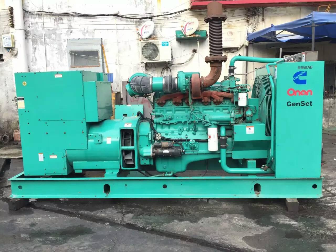 爱辉租赁发电机-柴油发电机不正常冒烟的原因